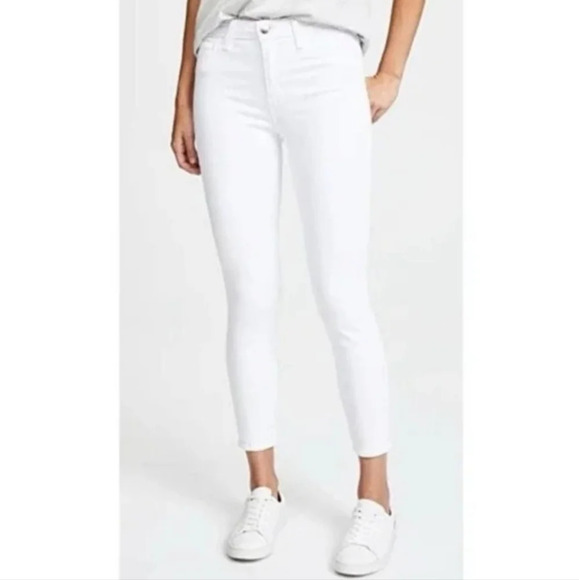 L'AGENCE Denim - L'Agence Chantal Low Rise Skinny Jean Blanc White 24